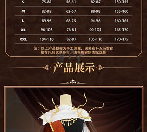 Identity V Naib Subedar Cosplay Costume Mercenary Cos Handsome Fashion Uniforms Activity Party Role Play Clothing Game