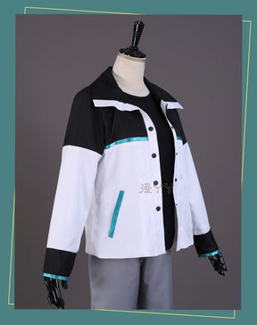 Mayuzumi Kai Cosplay Costume Fancy Outfits Top Pants Coat Vtuber Clothing Halloween Carnival Uniforms Custom Made