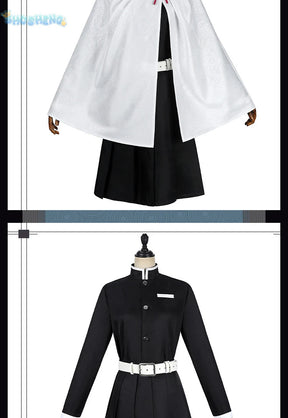 Anime Demon Slayer Kochou Kanae Tokitou Muichirou Kanroji Mitsuri Cosplay Costume Halloween Carnival man Woman Full Set uniform