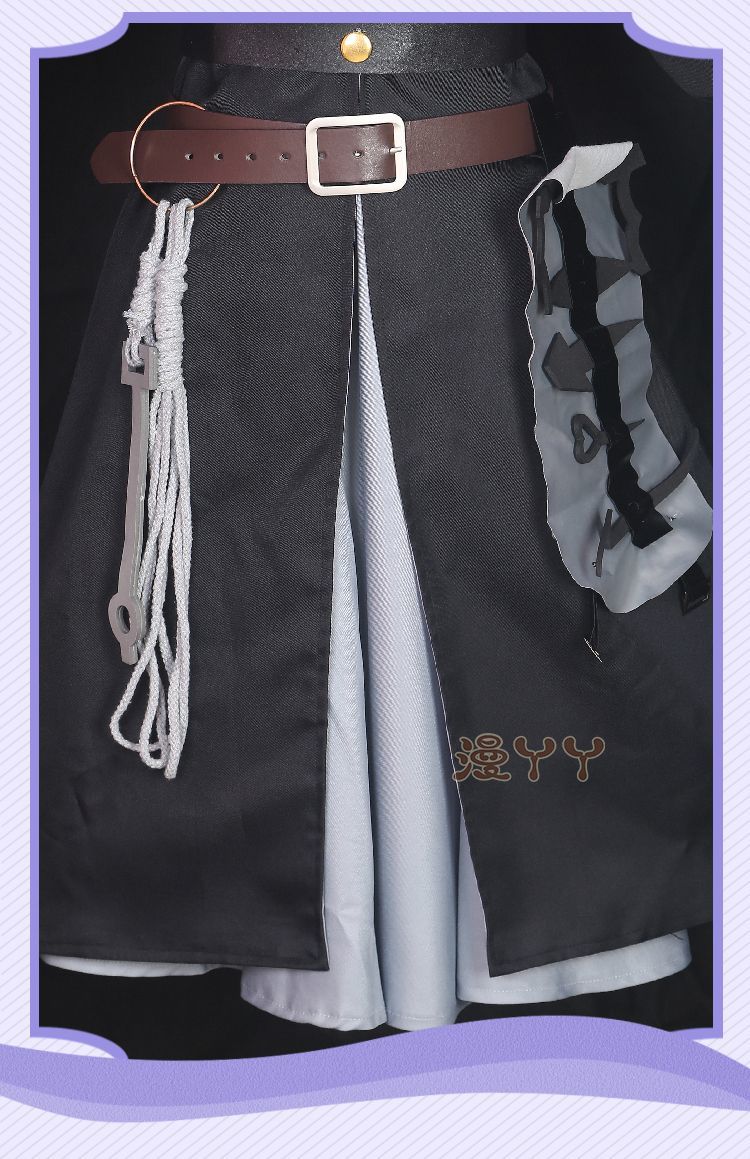 Game Identity ⅤAda Mesmer Psychologist Cosplay Costume Psychologist  Black  Woman Sexy  Suit