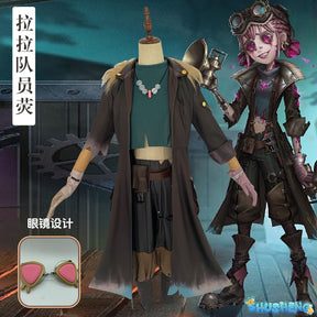 Game Identity V Cheerleaders Lily Barriere Cosplay Costume Women Dazzled Punk Uniform Suit Halloween Carnival Outfit for Woman