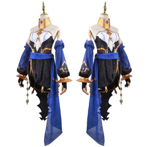 Genshin Impact Layla Cosplay Shoes Anime Chinese Style Halloween Role playing props for Game