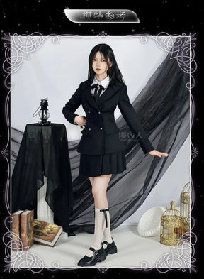 Love and Deepspace Heroines Cosplay Costume Dream Prelude Uniform Skirt Earrings Abysswalker Halloween Party Women Carnival