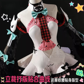 Shusheng-R Zenless Zone Zero Nangong Yu Cosplay Costume Lovely Uniform Wing Halloween Party Role Play Outfit Women