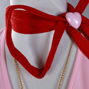 Anime Shugo Chara Cosplay Hinamori Amu Costume Amulet Heart Pink Girls Dress Sexy Cos Wigs Jirai Kei For Halloween Customized
