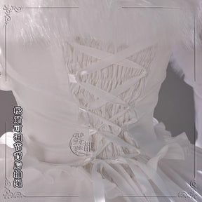 Shusheng-R NEEDY GIRL OVERDOSE OMGkawaiiAngel Cosplay Costume Angel Dress Lovely Uniform Halloween Party Role Play Outfit Women