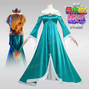 Shusheng-R The Super Mario Bros. Movie Rosalina Princess Dress Cosplay Costume CUSTOMIZED