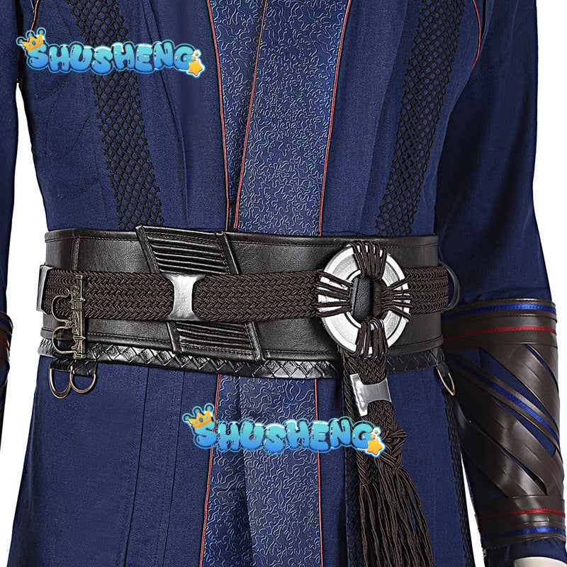 Doctor Strange Costume Stephen Strange Halloween Outfits  The Multiverse of Madness Cosplay Suit Cloak