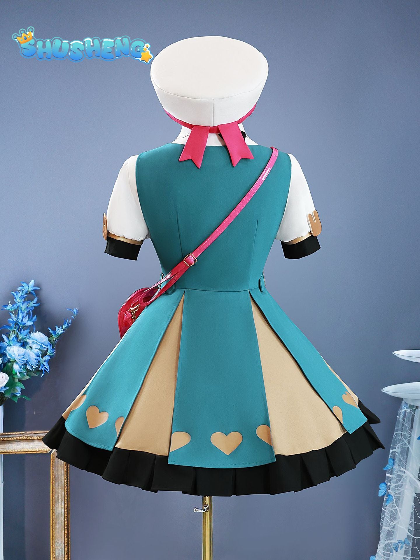 Genshin Impact Sigewinne Women Dress Cosplay Costume Cos Game Anime Party Uniform Hallowen Play Role Clothes Clothing