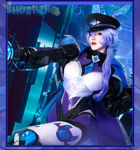 Game LOL battle bat Xayah cosplay costume uniform coat cloak hat gloves women Halloween party Carnival role play outfits
