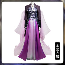Agatha Harkness Cosplay Agatha Cos All Along Costume New Elegant Dress Coat Shawl Accessories Set Christmas Party Full Set