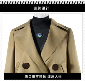 Shusheg-R Pokémon LEGENDS Z-A Emma Cosplay Costume Uniform Halloween Carnival Party Christmas Play Role Clothes Clothing for Women