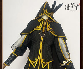 Seer Eli Clark Cosplay Costume Identity V Game Suit Mysterious Uniform With Mask Halloween Party Role Play Outfit