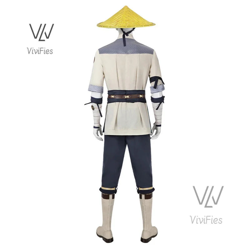 IN STOCK Raiden Mortal Kombat 1 Cosplay Bi Han Costume MK 1 Raiden Cosplay Halloween Costume Customized Carnival