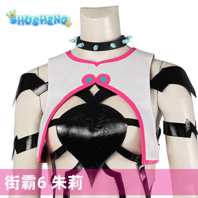 Games Anime New Street Fighter Cos Costumes Han Juri Cosplay Character Uniform Performance Clothes Halloween Carnival Cost