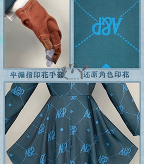 Emma Woods Gardener Cosplay Costume Game Identity Ⅴ Theater Host Halloween Carnival Uniform Anime Clothing Party Suit