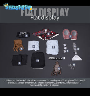 Game Cosplay Series:Elden Ring: Nightreign -Scholar、Darkness (Scholar)、Dawn (Scholar) Cosplay Costume full set Shushengcos Elden Ringb