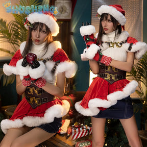 FF14 Tifa Lockhart Cosplay Crisis Core - Final Fantasy XIV Costume Sexy sweet Girl Christmas Party Set Wig Props Tifa New Style