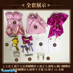 Juno Cosplay New Magical Girl Overwatch Costume Halloween Party Sweet Lolita Dress Gloves Socks Pro New Women Juno Uniform