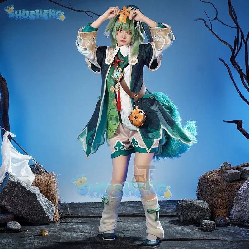 Honkai: Star rail cos Huohuo cosplay game costume set for women