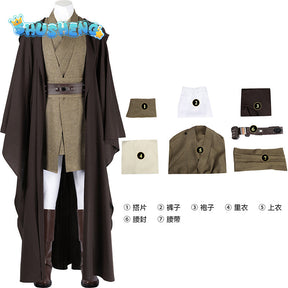 Star Wars Mace Windu Cosplay Mace Costume for Men  Adult Anime Outfit Halloween Party