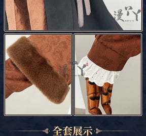 Orpheus Novelist Game Identity V Cosplay Starting a new chapter Costume Halloween New Uniform Accessories Props Fashion Set