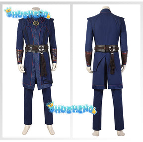 Doctor Strange Costume Stephen Strange Halloween Outfits  The Multiverse of Madness Cosplay Suit Cloak