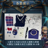 Game Identity V Toy Merchant Anne Lester Ivory Tower Cosplay Costume Dress Anime Clothes Halloween Women