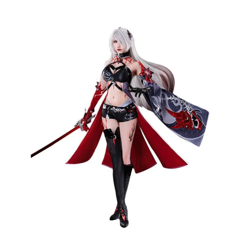 Honkai: Star Rail Acheron Women Cosplay Costume Cos Game Anime Party Uniform Hallowen Play Role Clothes Clothing