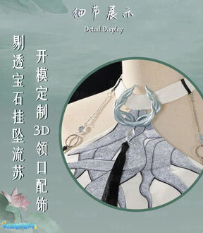 Naraka Bladepoint Viper Ning Cosplay Costume Cheongsam White Snake Role Play Halloween Carnival Uniform Anime Clothing