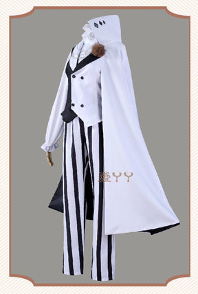 Nikolai Gogol Cosplay Costume Anime Bungou BSD Season 4 Nikolai Cosplay Cloak Cape Uniform Suit Halloween