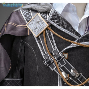 Velsor Clair Obscur: Expedition 33 Cosplay Verso Costume Men's new fantasy Halloween uniform vest shoe cover waist bag props set