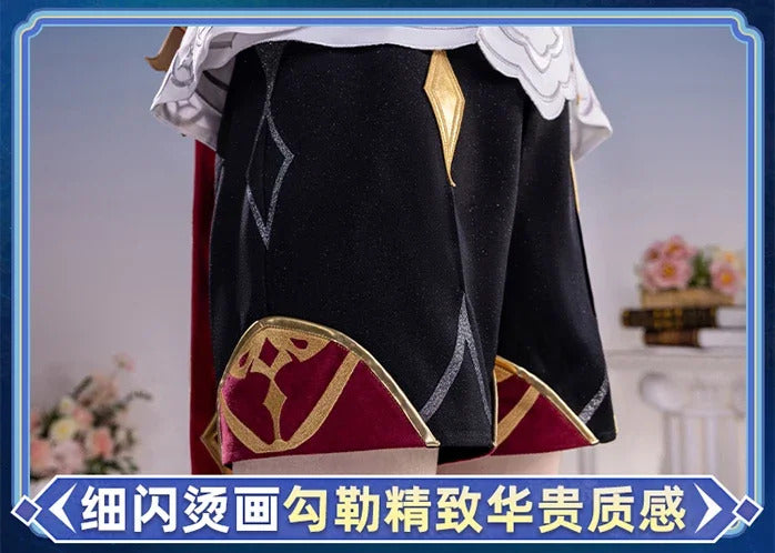 Genshin Impact Dahlia Cosplay Costume New Skins Uniform Hat Festival Halloween Party for Women Men Carnival Outfit