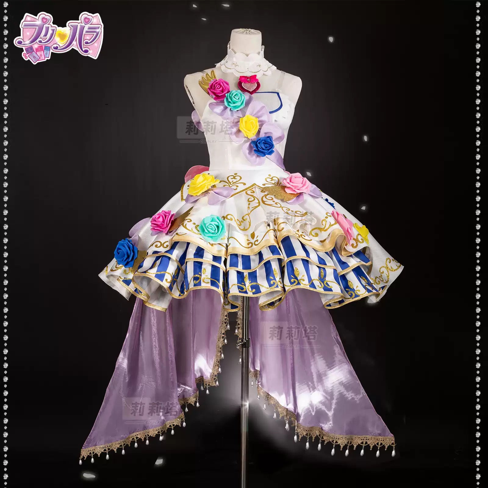 Shusheng-R Anime Pripara Manaka Laala  Women Lolita Dress Cosplay Costume