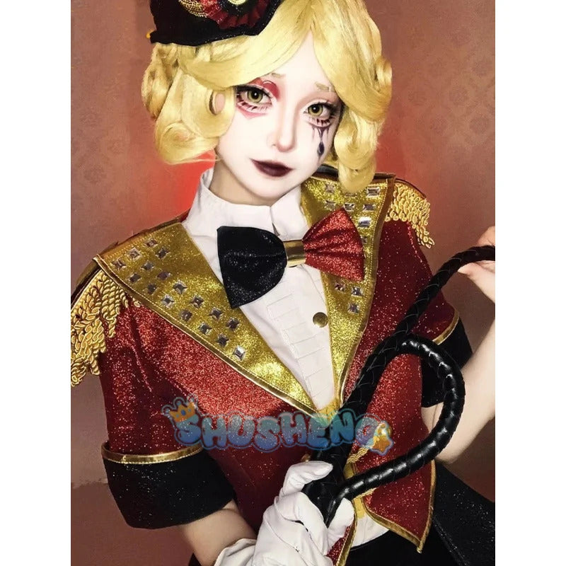 Margaretha Cell Female Dancer Cosplay Game Identity V Costume Hat glasses stockings accessories Halloween party uniform set