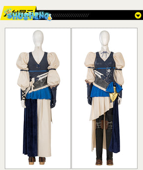 Final Fantasy XVI Jill Warrick Cosplay Fantasy Anime Game FF16 Costume Disguise Adult Women Cosplay Roleplay Fantasia Outfits