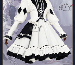 Asahina Mafuyu Cosplay Costume Anime Project Sekai Lovely Lolita Dress Halloween Outfit for Women
