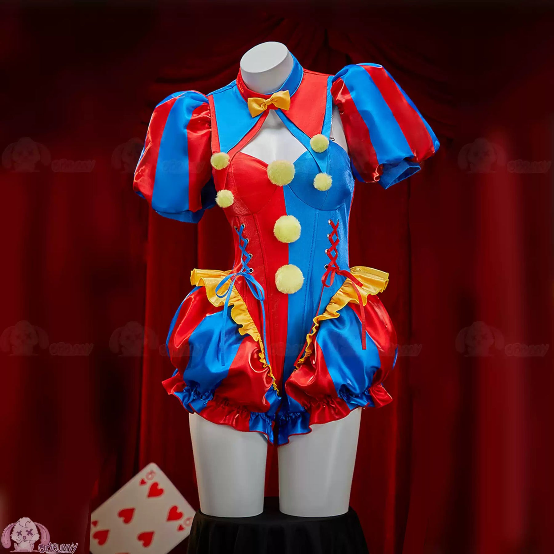 Shusheng-R Anime The Amazing Digital Circus Pomni Clown Pumpkin Pants Cosplay Costume S-XL