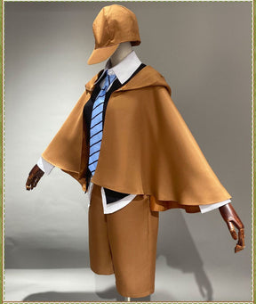Anime Bungo Stray Dogs Edogawa Rampo Cosplay Costume Halloween Unisex Uniform Detective Suit Party Colthing