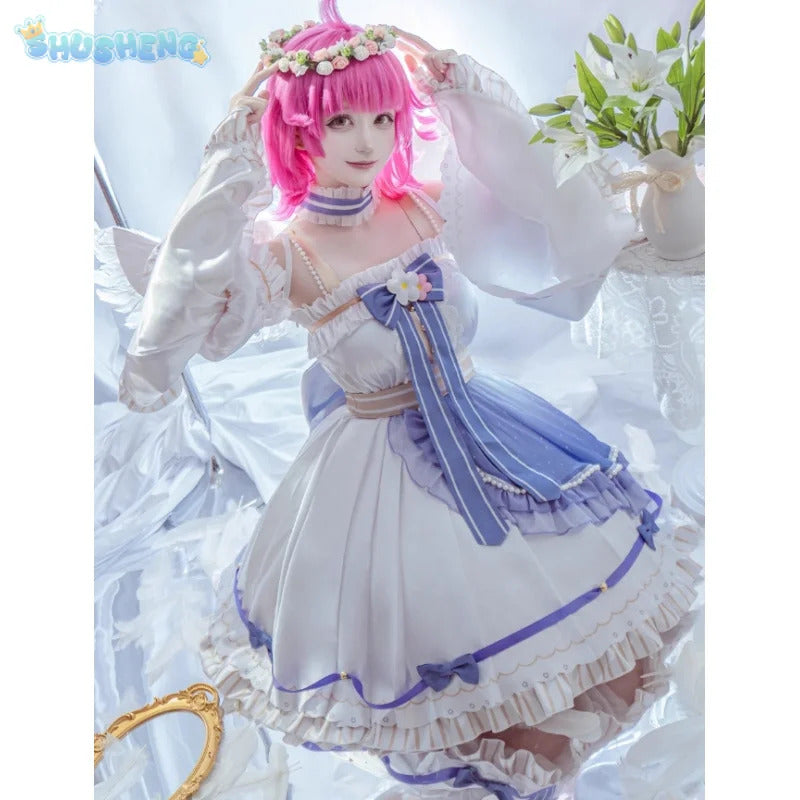 LoveLive! Konoe Kanata Yuki Setsuna Emma Verde Tennouji Rina Mifune Shioriko Osaka Shizuku Cosplay Costume Halloween dress set