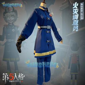 Identity V Florian Brand Fire Investigator Cosplay Costume Cos Game Anime Party Uniform Hallowen Play Role Clothes Clothing