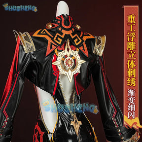 Shusheng Genshin Impact Mavuika Pyro Archon Cosplay Costume Cos Game Anime Party Uniform Hallowen Play Role Clothes Clothing