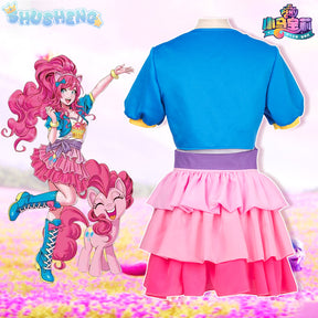 Pinkamena Diane Pie personification Anime Cosplay Costume halloween costumes for women Party Exquisite lovely gifts