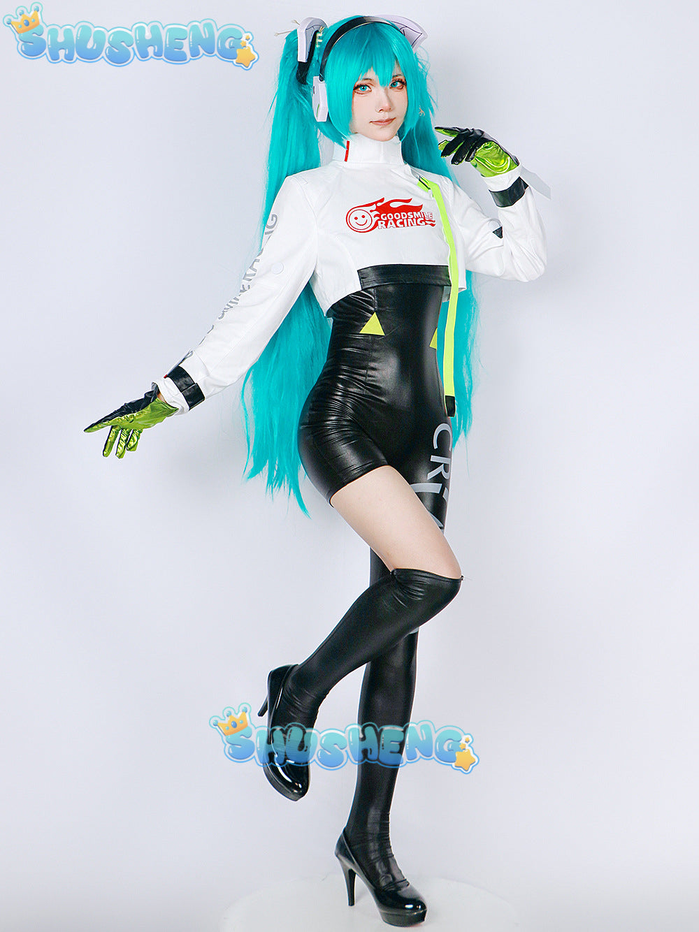 Anime Mikuu 2022 Racing Cosplay Costumes Women Game Hatsune Miku Anime Clothes Cosplay