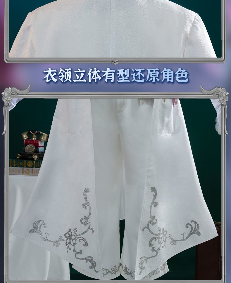 Identity V Cosplay Costumes Survivor Prisoner Luca Balsa Cosplay Halloween Costume Uniform For Women Men