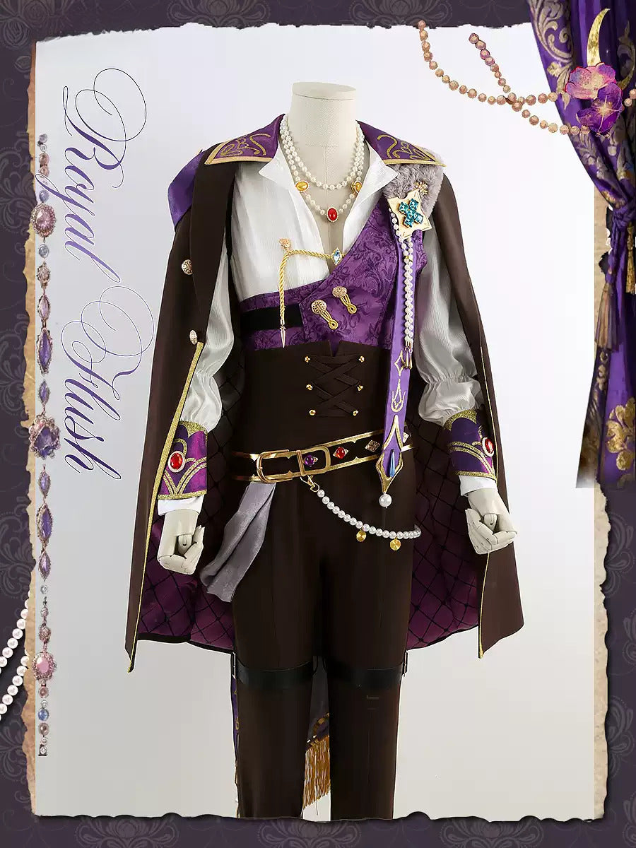 Shusheng-R Ensemble Stars Amagi Rinne/Kaoru Hakaze/Ibara Nanakusa/Leo Tsukinaga Cosplay Costume Full Set Uniform Role Play