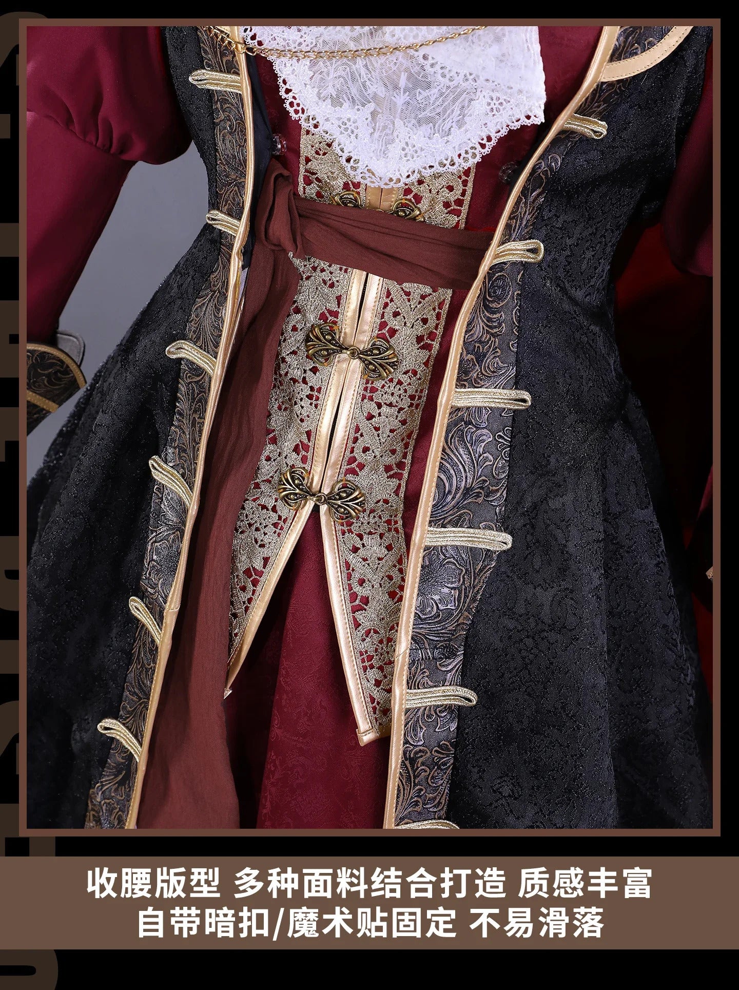 Shusheng-R Game Bloodborne Cainhurst Cosplay Costume Uniform Halloween Carnival Party Christmas Play Role Clothes Clothing