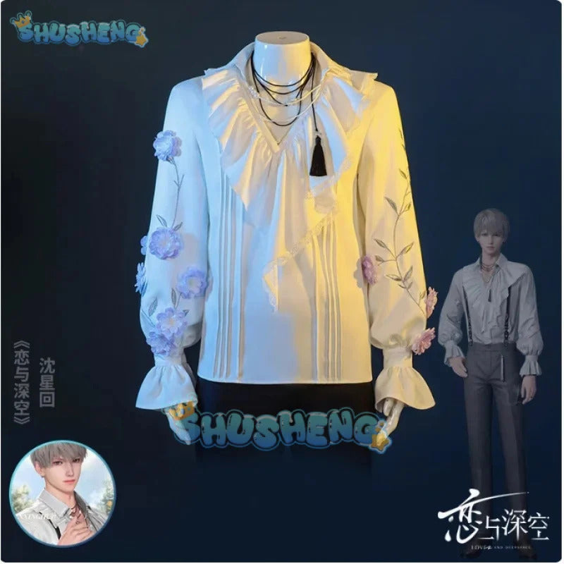 Game Love and Deepspace Xavier Cosplay Costume Lost Flower Hue Uniform Halloween Carnival Party Christmas Play Role Clothes