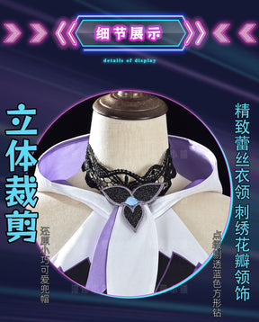 Xiao Qiao Costumes Witch Set Game Honor of Kings Cosplay Full Suits Halloween Costumes for Adults Anime Fancy Party Dress