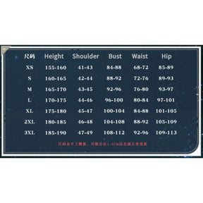 Gallagher Cosplay Game Honkai: Star Rail Costume Fashion Handsome Uniform Suit Halloween Carnival Party Outfit Men XS-3XL
